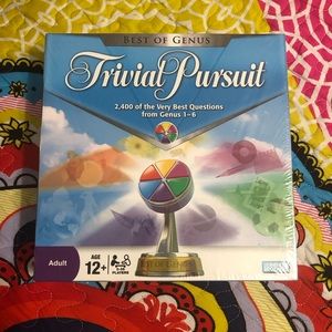 New and Sealed Trivial Pursuit Best of Genus Board Game